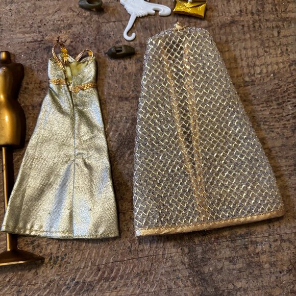 Topper Dawn doll clothes Pippa Golden Moments dress coat Topper Dawn doll clothes Pippa Golden Moments dress coat